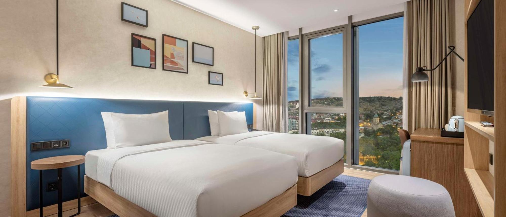 Hilton Garden Inn Tbilisi Riverview المظهر الخارجي الصورة